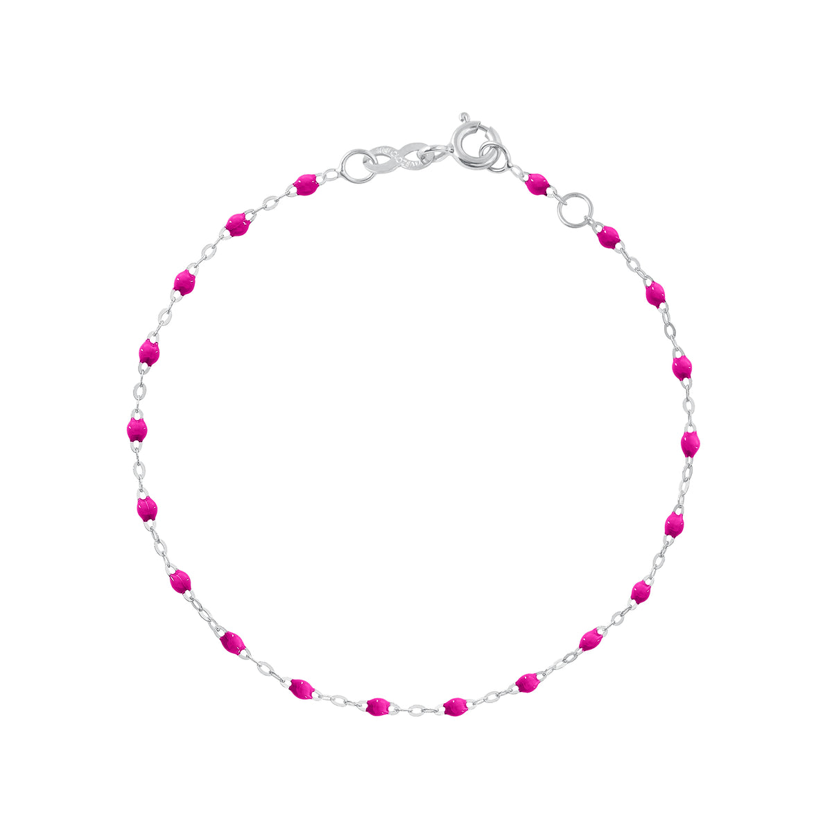 Bracelet bonbon Classique Gigi, or blanc, 18 cm – Gigi Clozeau