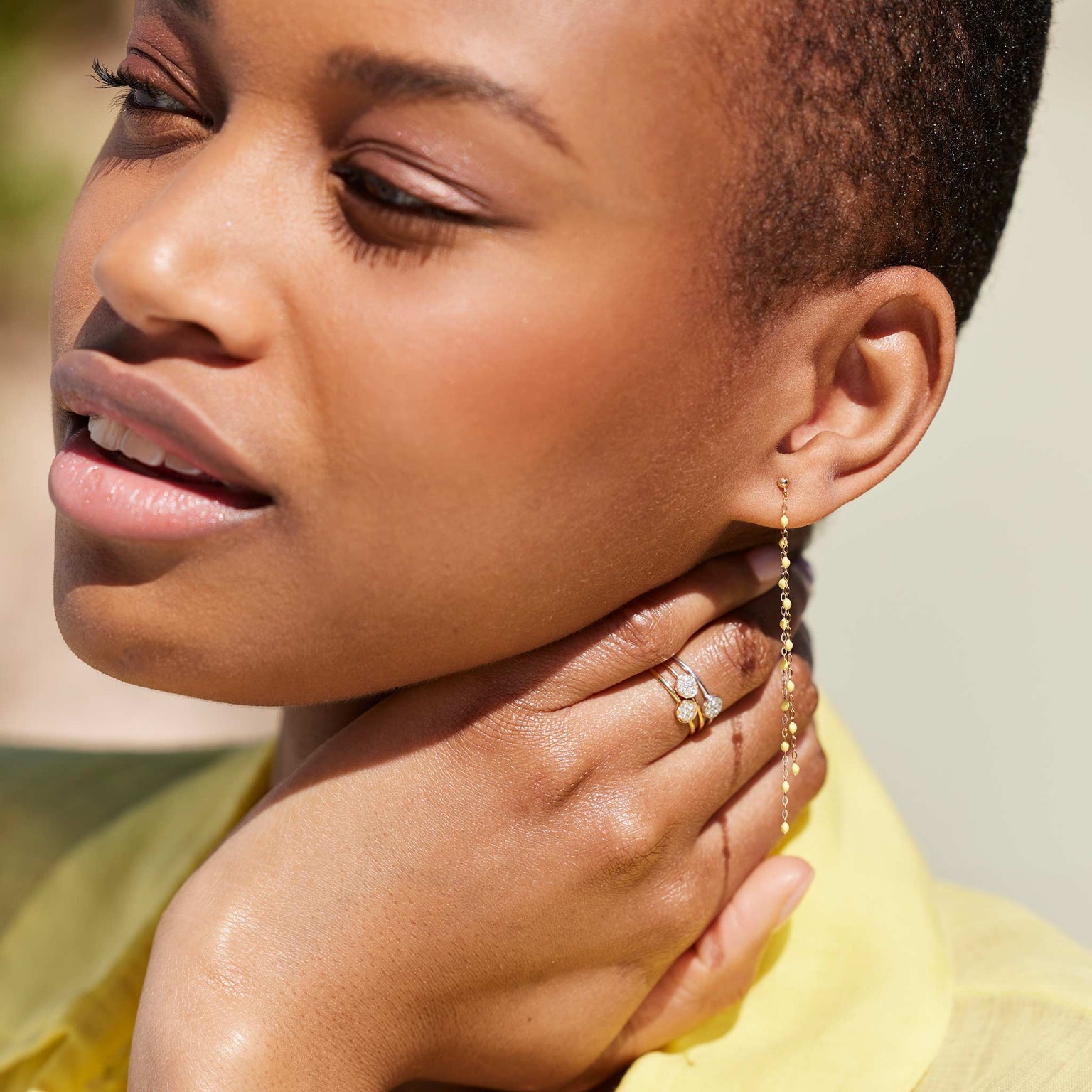 Mimosa earrings store