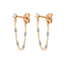 Gigi Clozeau - Boucles d'oreilles argent Gigi Suprême, or rose, diamants