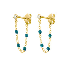 Gigi Clozeau - Boucles d'oreilles jungle Gigi Suprême, or jaune, diamants