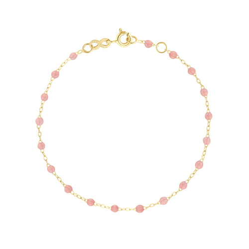 Gigi Clozeau - Bracelet blush Classique Gigi, or jaune, 24 cm