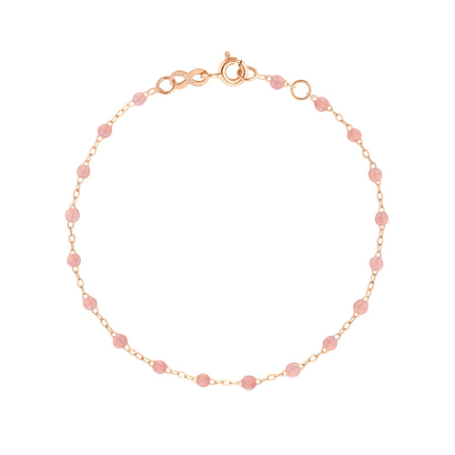 Gigi Clozeau - Bracelet blush Classique Gigi, or rose, 24 cm