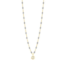 Gigi Clozeau - Collier argent Puce, diamants, or jaune, 42 cm