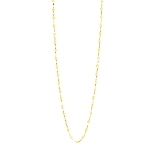 Gigi Clozeau - Sautoir mimosa Classique Gigi, or jaune, 86 cm