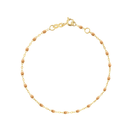 Gigi Clozeau - Bracelet nude Classique Gigi, or jaune, 19 cm