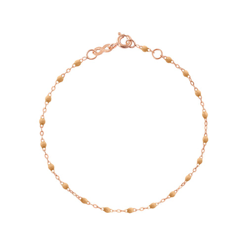 Gigi Clozeau - Bracelet nude Classique Gigi, or rose, 19 cm